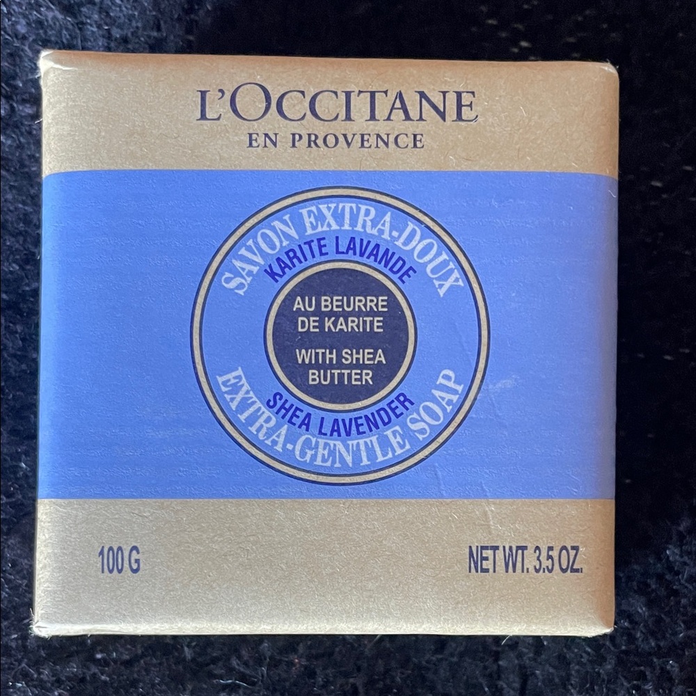 L'OCCITANE Shea Lavender Extra-Gentle Soap (3.5 Oz)